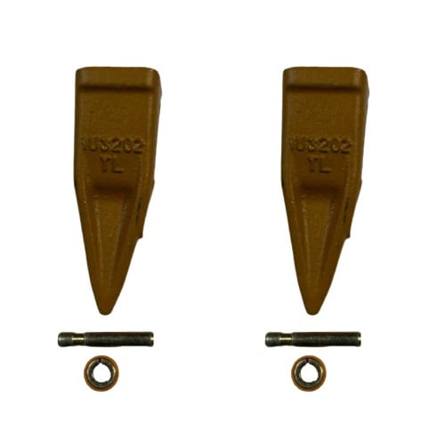 2pk 1U3202T 1U3202TL J200 TEETH TOOTH WITH PIN ,RETAINER 8E6208 8E6209