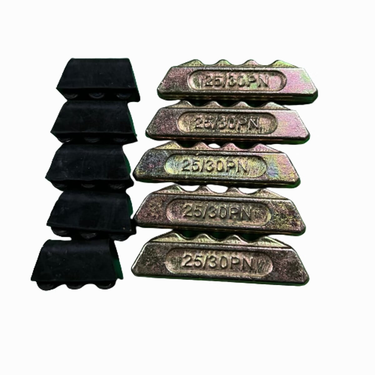 5 Pack 25PN 30PN Pin With 25LK 30LK Lock Rubber FOR 25S 30S Bucket Teeth Tooth