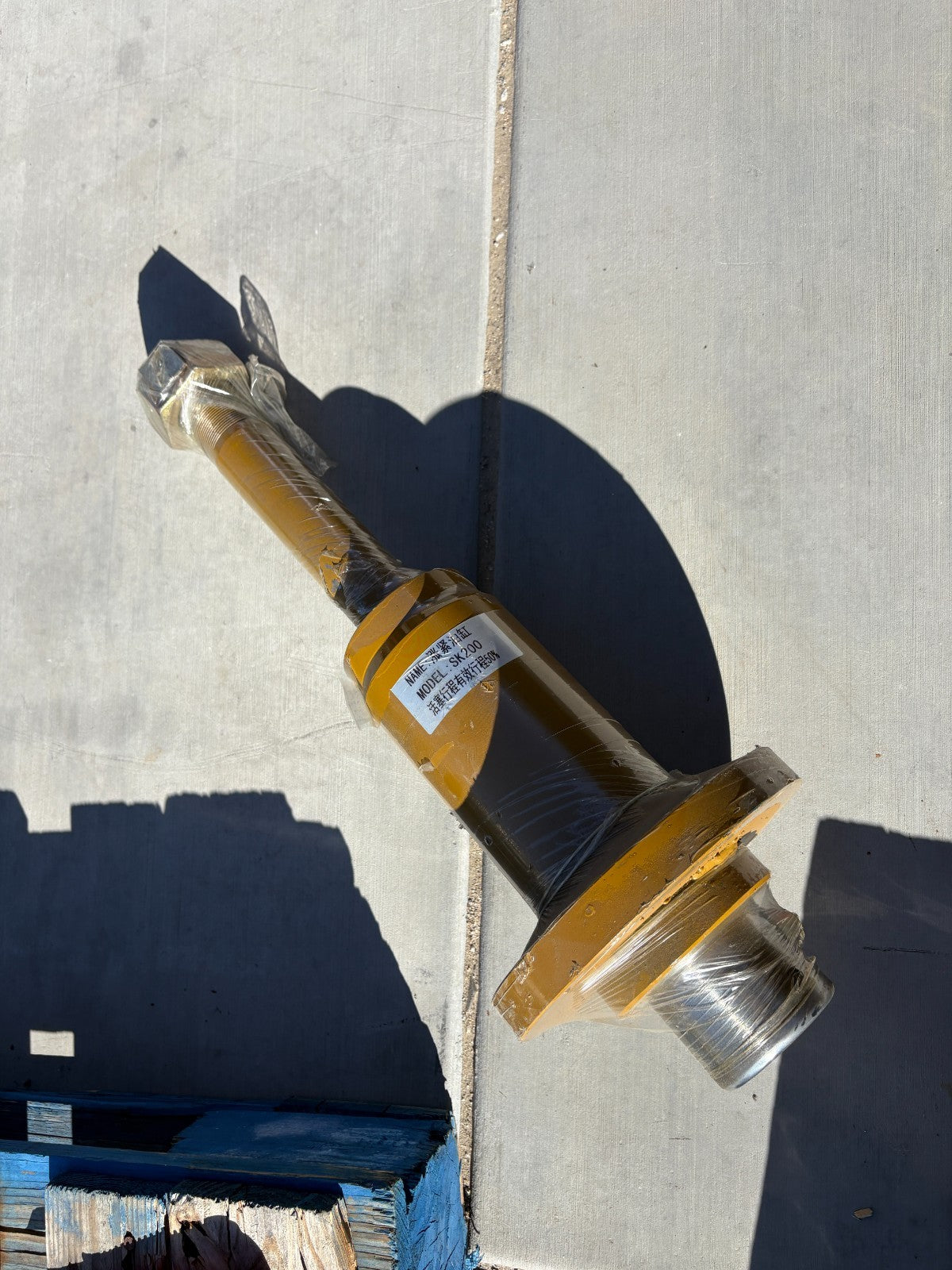 Fits For Kobelco Sk200-3 Sk200-6 Sk210-6 Track Adjust Cylinder 2438P329F1