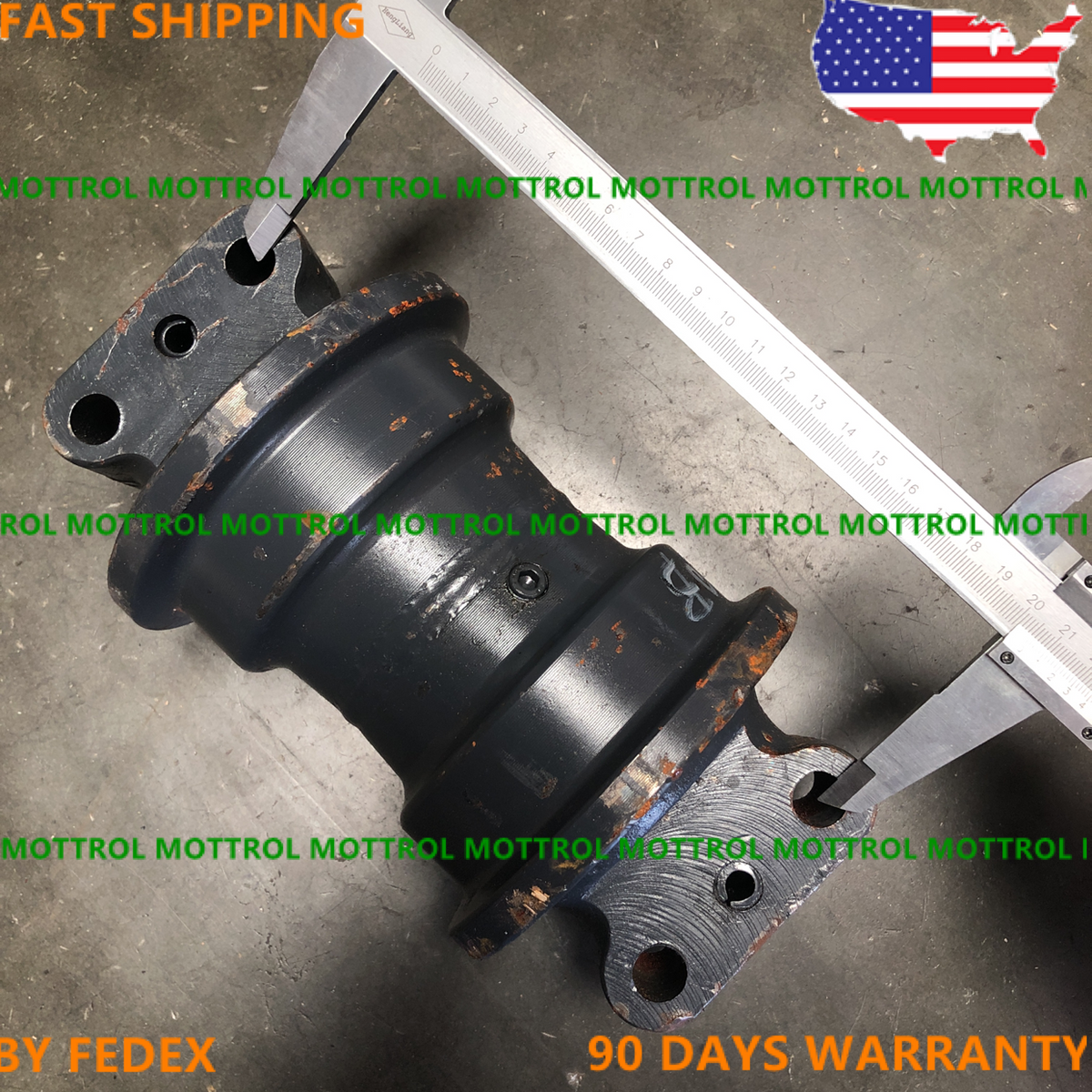 1273806 6I6524 Bottom Track Roller Fits Cat E307 E308 E307B E307C E308C E308D