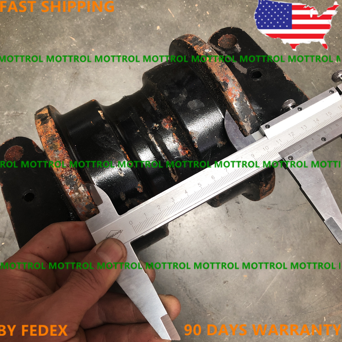 201-30-00293 Single Flange Bottom,Track Roller Fits Pc60-6 Pc60-7 Pc70-7 Pc75U