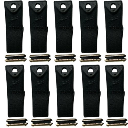 10PK 6737325 x156x Bucket Tooth Teeth 6737326 Flexpin 23P FOR BobStyle