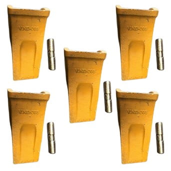 5PK 207-70-14151 TEETH WITH PIN 175-78-21810 FIT PC300 PC350 PC360 ,