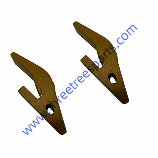 2 pk U43792 2740W23 23 230 Series Backhoe Bucket Tooth Adapter for Deere, Case