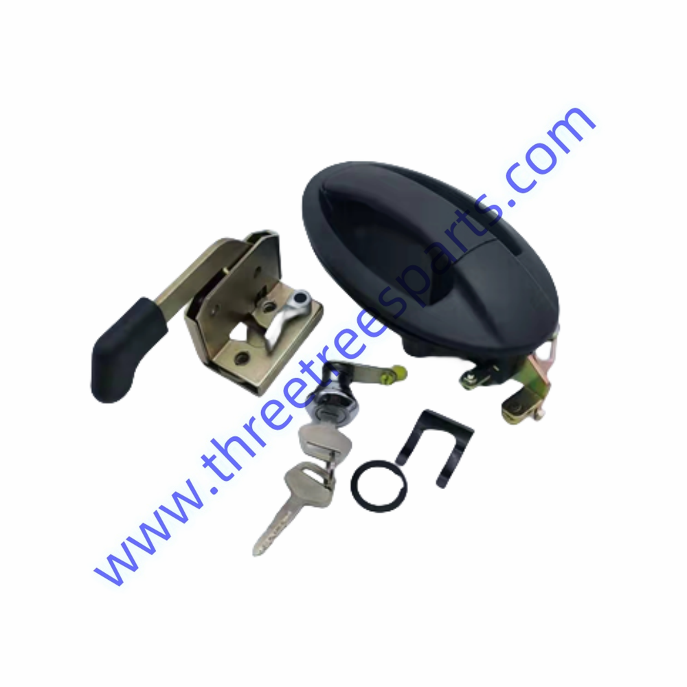 Cab Door Lock Cylinder With 2 Key for volvo ec210b ec240b ec290b