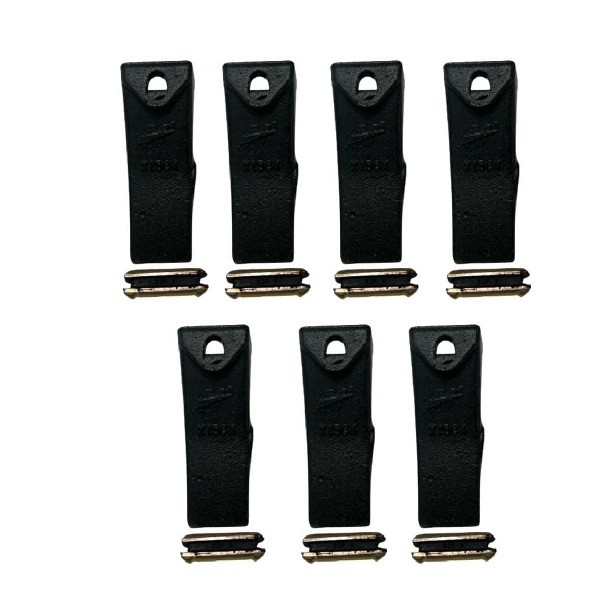 7PK 6737325 x156x Bucket Tooth Teeth 6737326 Flexpin 23P FOR BobStyle