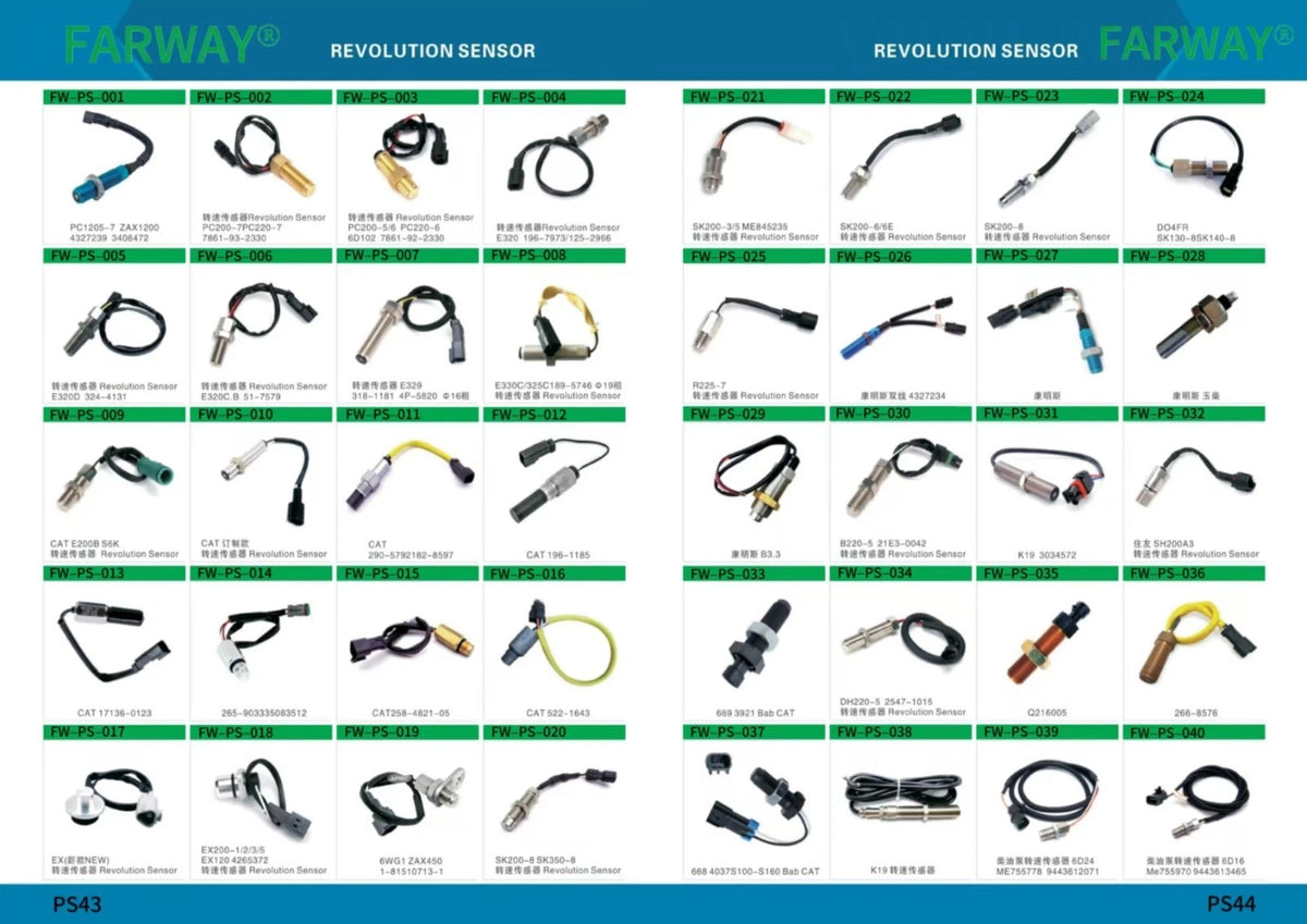 189-5746 Speed Sensor for Caterpillar CAT Engine 3304 C15 C9 Excavator 312C 315C 320B 325B 325C 365B 375