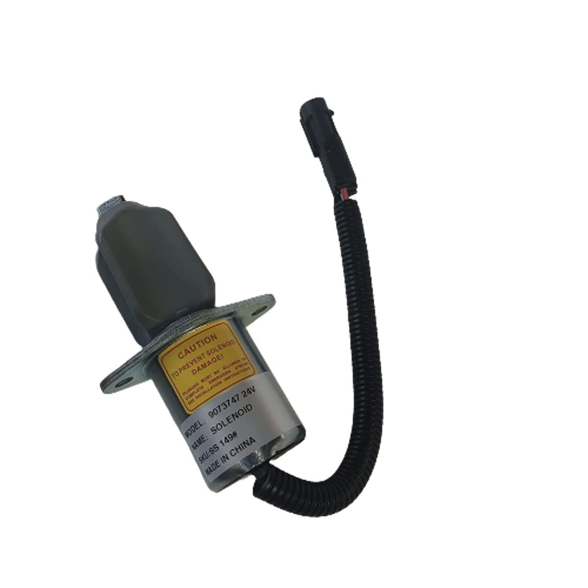 9073747 3991196 Shut Off Stop Solenoid 24V for Cummins Liebherr Excavator R914