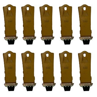10 PK 25S Digging Teeth WITH 25LK Tooth Locks ,25PN TEETH Pins FOR Esco StyLE