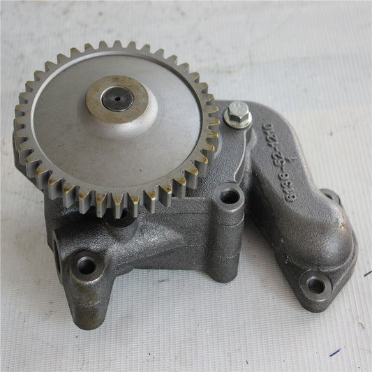 Oil Pump 6136-52-1100 For Komatsu Pc200-2 Pc200-3 Pc220-3 Engine 6D105 S6D105