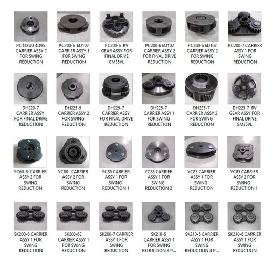 086-0799 Carrier 2nd Holder B Assy Swing Reductionc FOR E110B E120B