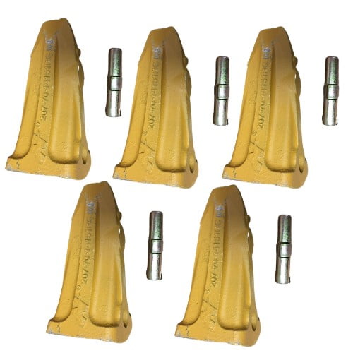 5 SET 207-70-14151 ROCK TEETH WITH PIN 175-78-21810 FIT PC300 PC350