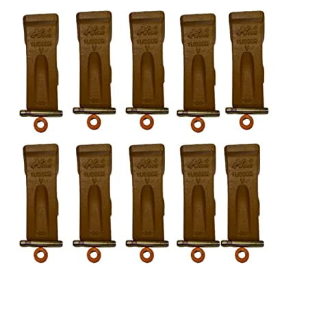 10 PK 1U3302 1U-3302 Bucket Teeth 9J2308 Pins,8E6259 RETAINER FOR CATERPILLART