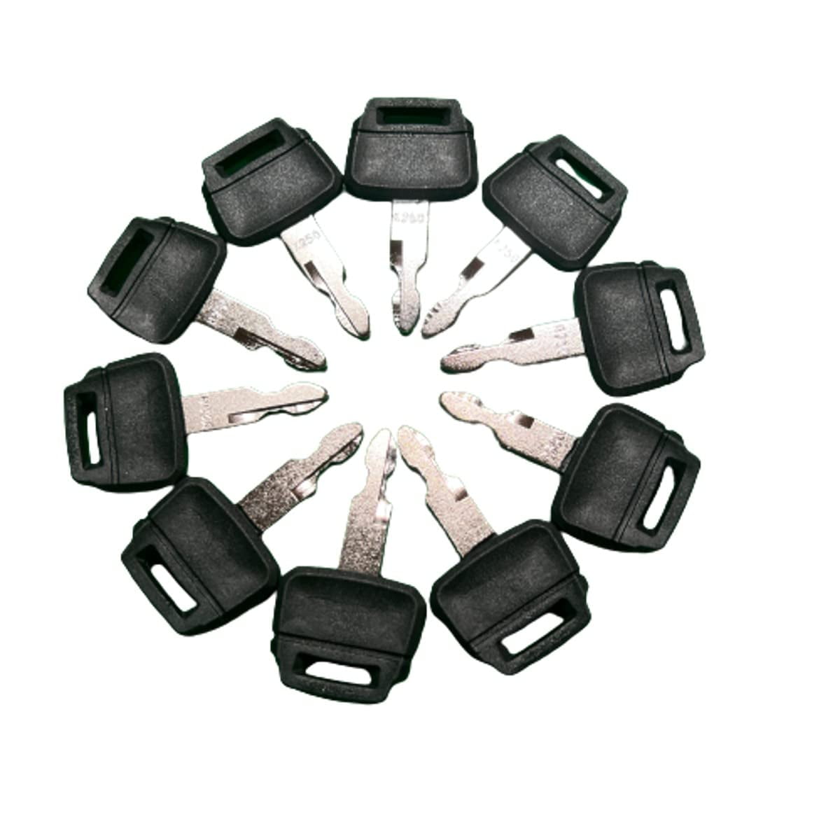10 pc keys K250 FOR Kawasaki Case Excavator Wheel Loader 2420WL2420