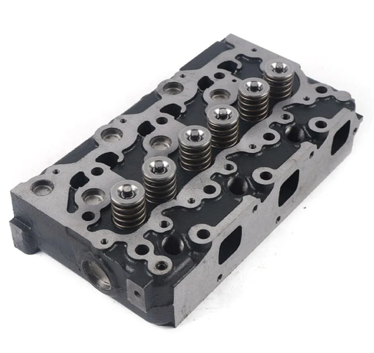 Cylinder Head 1A013-03044 1A013-03043 1A01303044 Compatible with Kubota Engine D1503 Tractor L2900 L3000 L3010 L3130 L2800DT L2800HST L2800F L3130DT KX91-3 U35 R420 L2900 L3000