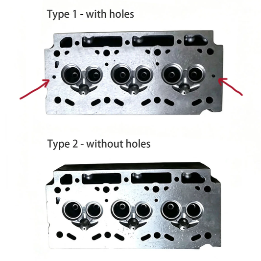 Cylinder Head for Yanmar 3D84-1 3T84 Engine Komatsu 3D84-1F 3D84-1FA 3D84-1G