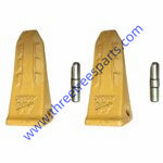 2 PCS 202-70-12130 ROCK TEETH , PIN 203-70-74281 FIT FOR  PC100 PC120