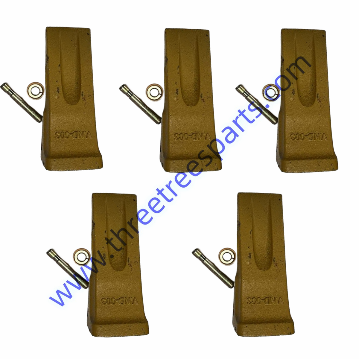 5 PC 1U3302 RC NT Bucket Teeth rock 9J2308 Pins 8E6259 RETAINER FOR E180