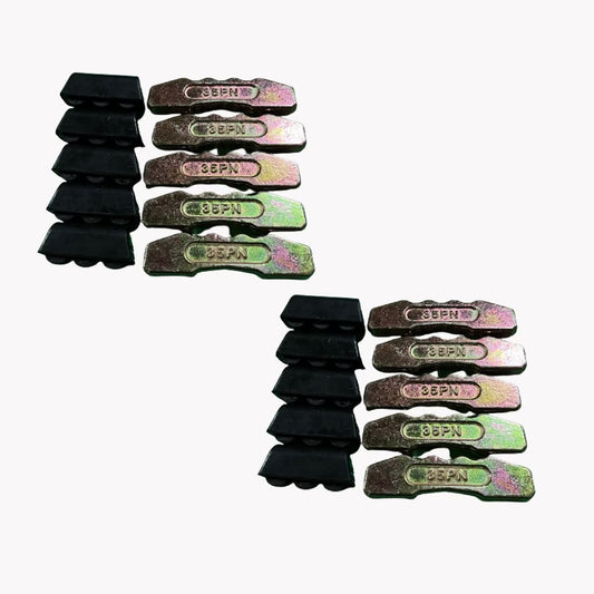10 Pack 35PN Pin With 35LK Lock Rubber FOR 35S Bucket Teeth Tooth