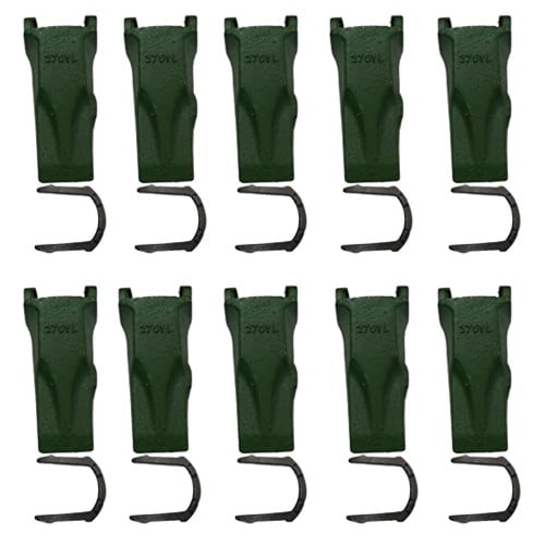 10 pk V27SYL 27SYL TEETH WITH 27LK LOCK TEETH PIN FOR
