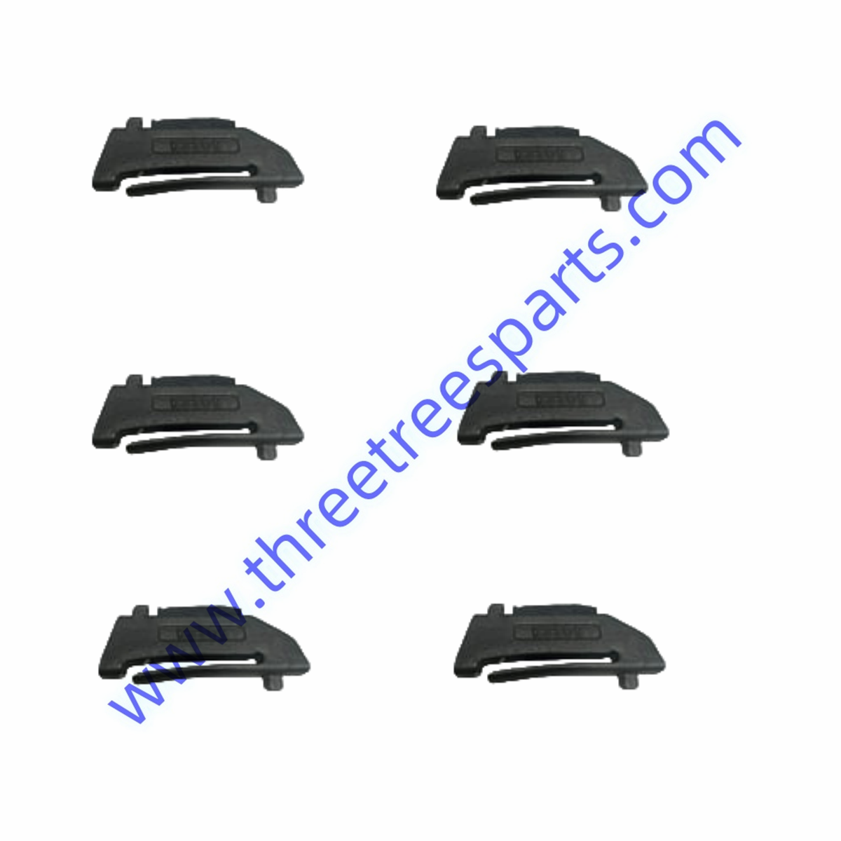 6 PCS K330S Spring Flex Pin Skid Steer Backhoe FOR Hensley X330 TEETH BUCKET